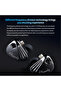كابل هاي فاي قابل للفصل أسود اللون بدون ميكروفون CCA Rhapsody4 Dynamic Coil 8 Dynamic Iron Coil عالي الجودة في Ea - 3