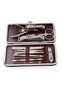 Manicure Forceps with Bag Professional and Manicure Pedicure Set 13 Pieces Cuticle Pusher and Tweezers (5263 - 4