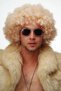 Golden Color Curly Afro Bonus Wig Hair Party Wig Platinum Gold (5263) - 3