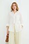 Tek Pocketed Muslin Fabric Casual Shirt