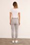 Text Printed Jogger Sweatpants with Elastic Waist - 6