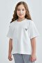 Striped Crew Neck Girls' 2-Piece Set - 6