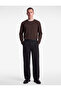Cotton Long Sleeve Crew Neck Basic T-Shirt