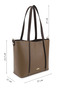 Women's Mink Long Strap Hand and Shoulder Bag - 3