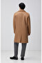 Limited Camel Yün Palto - 5