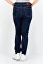 Women Skinny Fit Solid Stretchable Denim Jeans, Navy - 3