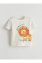 Original Oval Collar Printed Baby Boy Pajama Set 2-Piece - 2