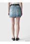 Two Mt Shop Quality Mini Jean Skirt with Belt - 4