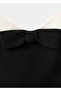 Contrast Bow Dress - 6