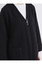 Nevavm V-Neck Self-Patterned Women's Cardigan with a Difference - 3