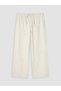 Two Mt Shop Quality Lcw Jeans Ecru Denim Straight Wideleg Elastic Waist Wide Leg Women's Jean Pants - 5