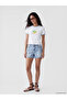 Xside White Crew Neck Printed Women's Crop - 2