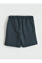Two Mt Shop Quality Lcw Kids Anthracite 2 Thread Plain Standard & Regular Boys' Shorts - 5