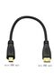 كابل توصيل BSN بطول 1 متر، متوافق مع منفذ HDMI صغير إلى منفذ HDMI صغير، فيديو عالي الدقة - 6