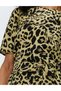 Rochie scurta, Negru/Galben - 2