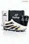 Unisex Pro Hbrid Touch Sock Cleat Set (Bag + Socks + Shin Guard)