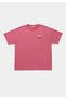 Relax Fit Round Neck Printed Women's Pink Short Sleeve T-Shirt - 5
