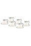 Goccia 6-Person Coffee Cup Set - 2