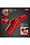 أداة تعرية الأسلاك العالمية KNIPEX ErgoStrip للمستخدمين الذين يستخدمون اليد اليمنى، 135 مم - 16 95 01 SB - 2