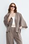 Single Button TENCEL™ Fabric Oversized Jacket