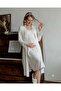Venera Baby Effortt Lace-Detail Elegant Pajama Set 2-Piece Postpartum Set - 2