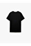 Short Sleeve Crew Neck Basic Slim Fit T-Shirt - 4