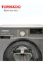 Front Load Inverter Washing Machine 10 Kg, BLDC Motor, Twin Wash Technology, 1200 RPM, Large 68L Stainless Steel Drum, Smart Mode, 5-Year Compressor , TWX-FV1012GOSSU silver - 3