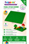 10460 Dublo Green Plate (Floor) - Dublo Green Floor 10460 - 25Cmx25Cm Dimensions