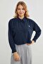 Crop Shirt with Butterfly Accessories - 4