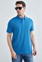 Basic Polo Neck Pique T-Shirt - 6