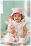 Stylish Protection for Little Rabbits: Ruffled Girls' Bucket Hat (Ages 1-4) (Size 47-50 cm) - 3