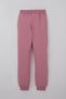 Girl's Tracksuit Set with Heart Embroidery and Bow, Ages 4-9, Dried Rose Color - 8