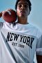 Quick-Drying Oversized Short-Sleeved Printed Light Gray T-Shirt H2908Ax26Sm - 3