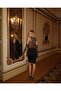 Lace Garnilo Short Dress with Gloves - 4