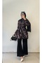Kadife pullu kimono - 2