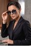 Women's Uv400 Black A.Degrade Sunglasses Gold Sap Wp25-28 C2Lightdeg - 3