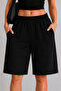 2 Pieces Black-Grey Oversize Fit Shorts Bermuda Comfortable Fit Anti-Sweat - 6