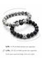 Jasper and Lava Stone Natural Stone Bracelet Combination - 2