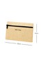 Thermal Insulated Sun Protection Water Repellent Stain Resistant Jute Linen Makeup Medicine Bag 22X14 - 4