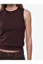 Color Contrast Layered Sleeveless Crew Neck Knitwear Sweater - 4