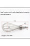 Stainless Steel Blender Whisk Mixer Eggbeater for Braun MQ325 MQ505 MQ525 MQ5025 MQ725 MQ785 MQ787 M