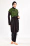 251217 Women's Long Sleeve Hijab Swimsuit