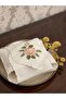 Set of 2 Colorful and Gold Rose Embroidered Bread Covers - 4