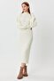 ALEXANDERGARDY SLEEVES PATTERNED BALLOON SLEEVE KNITWEAR DRESS(A91414-S) - 5
