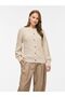 Strickjacke VILAMPE Rundhals