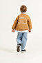Boy's Bomber Jacket, Shirt, Wide Leg Jeans, 3-Piece Set 9102 Spr - 3