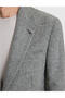 Gray Wool Blend Extra Slim Fit Jacket 50291942-Vr024 - 6