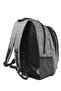 Esc 307 Striped Polyester Fabric Backpack Gray - 4