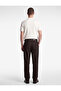 Regular Fit Viscose Blend Pleated Fabric Trousers with Pockets - 2