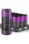 ABE Pre Workout Athletic Drink Food Supplement, American grape, Box of 12 Pieces